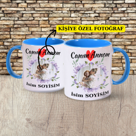 Kişiye Özel Anneler Günü Kupa Tasarımı