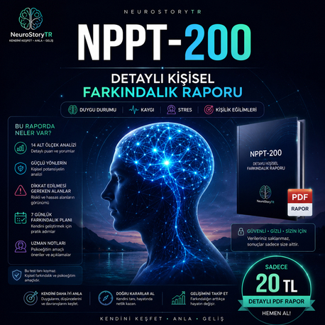 NPPT-200 Detaylı Kişisel Farkındalık PDF Raporu