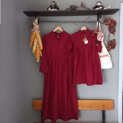 PAZEN İKİLİ ELBİSE ( anne&çocuk)