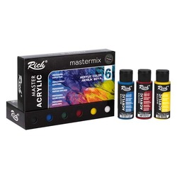 Mastermix Akrilik Set 60 Cc 6'Lı Set