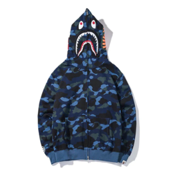 Bape Shark Blue Hoodie