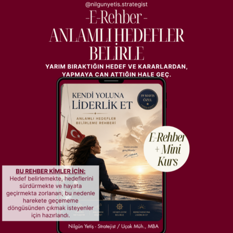 Anlamlı Hedefler Belirleme Mini Kursu- E-Rehberli