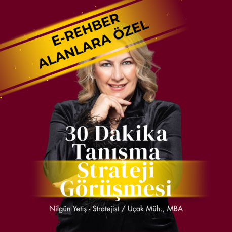 30 Dk Tanışma Strateji Görüşmesi -E-rehber Alanlara