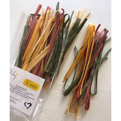 Sebzeli Tagliatelle Makarna (YUMURTALI)
