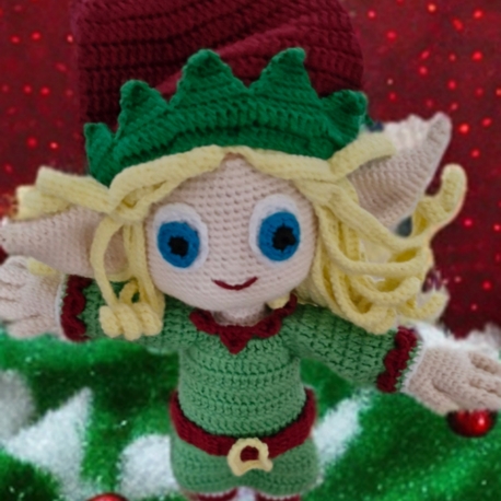 Amigurumi Elf kız