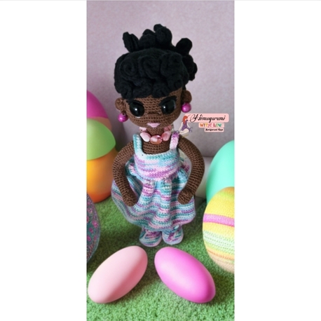 Amigurumi Afro Bebek