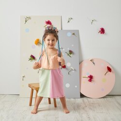 ÇOK RENKLİ ELBİSE