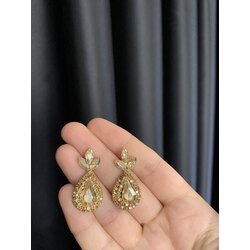abiye küpe gold 