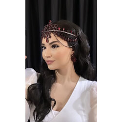 Dilşah Bordo Alınlık