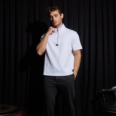 Dolce&Gabbana Yarım Fermuarlı T-Shirt