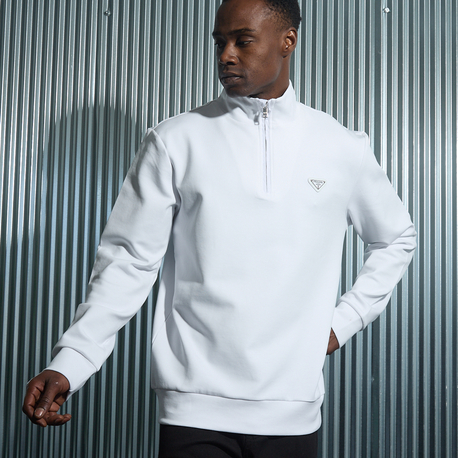 Prada Yarım Fermuarlı Sweatshirt