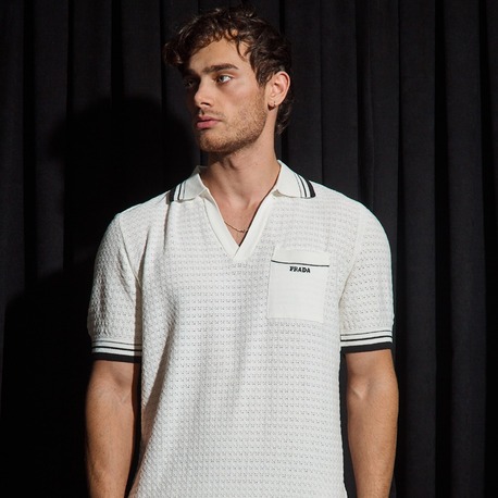 Prada Yakalı T-Shirt 