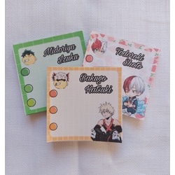 Bakugo Memopad