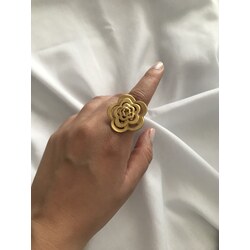 çiçek model yüzük