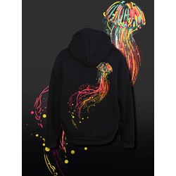 NOIST Siyah Tasarım Sweatshirt (Medusa)