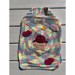 Bday Kisses Wearable Dog Blanket