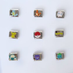 Pokemon Nomi Çelik Charm (Adet)
