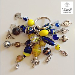Sarı Lacivert - Standard Boy Anahtarlık