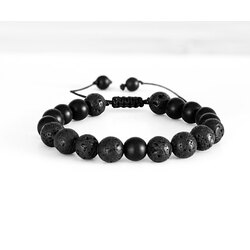 lav&onix unisex siyah bileklik