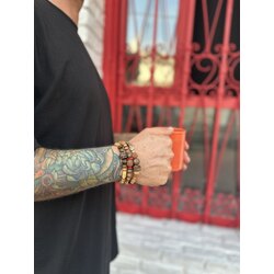 Doğal Taş Detaylı Noomi Tasarım Bileklik Kombini 