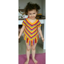 Çocuk örgü bolero 