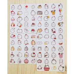 Note Zog Kawaii Sticker Seti 9