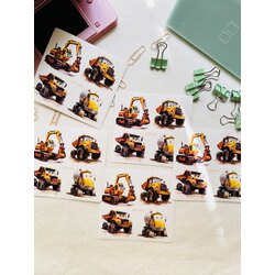 İş Arabaları Sticker