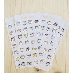 Note Zog Fare Kawaii Sticker  