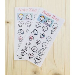 Note Zog Kawaii Sticker 6