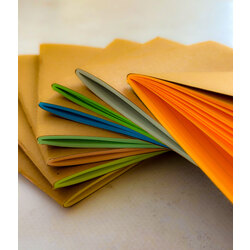 Renkli Kraft Kapak A6 Defter