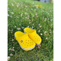 Sarı çocuk crocs 