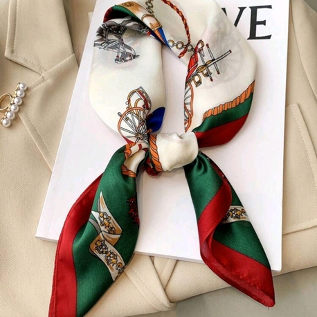 Zincir Araba Desen Fula&Bandana