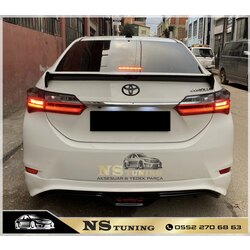 Toyota Corolla (2013-2018) Bagaj Üstü Spoon Spoiler (Boyalı & Boyasız)