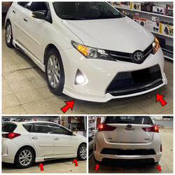 Toyota Auris 2013-2016 Makyajsız Kasa (Ön-Yan-Arka) Body Kit Boyalı Veya Boyasız