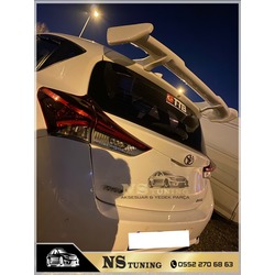 Toyota Auris (2013-2017) Bagaj Üstü Yüksek Spoiler (Boyalı & Boyasız)