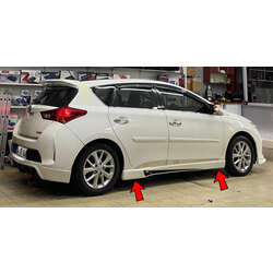 Toyota Auris 2013-2018 Kanallı Yan Marşpiyel