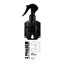 NISHMAN ÇİFT FAZ SAÇ & SAKAL TARAMA FÖN SUYU MILK TERAPİ - N.3 400 ML