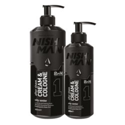 NISHMAN TRAŞ SONRASI 2si1 ARADA N.1 KREM KOLONYA - 400 ML
