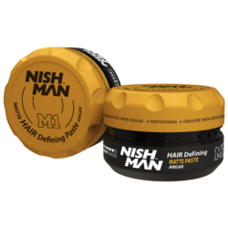 NISHMAN SAÇ ŞEKİLLENDİRİCİ MAT PASTA WAX No.M1 100 ML
