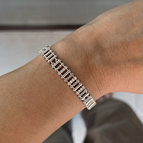 NuMu Jewelry | Selene Bracelet (Silver Tone) ✨