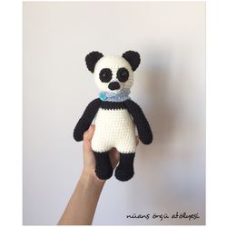 Panda Örgü Oyuncak