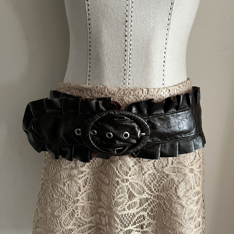 Vintage leather belt 