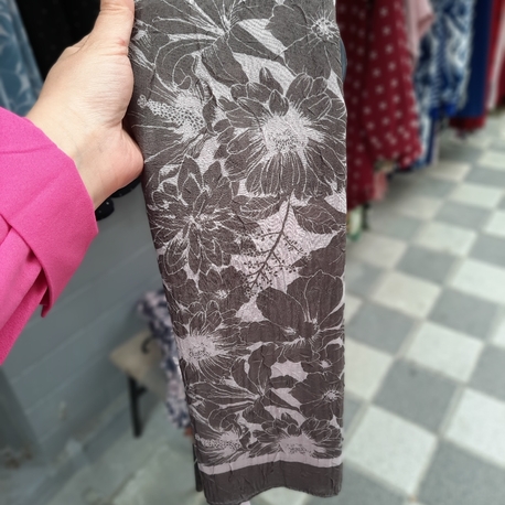 Bambu kraş şal