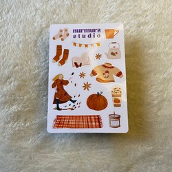 sonbaharın sonları sticker sayfası