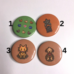 stardew valley 4'lü rozet seti