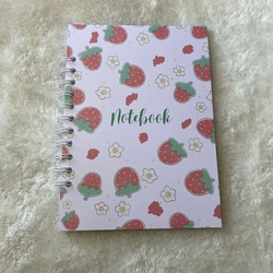 çilekli a5 defter
