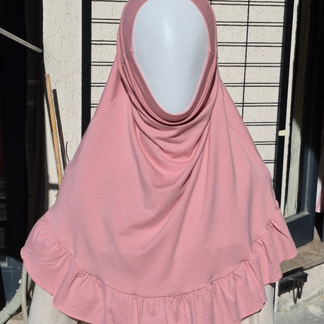 Çocuk Pratik Başörtü (Gül kurusu)