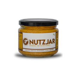 Nutzjar Parçacıklı Şekersiz Yer Fıstığı Ezmesi 300g