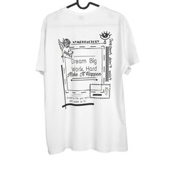 Beyaz Baskılı Big Dream