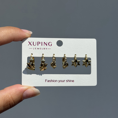 Altılı set küpe l Xuping  